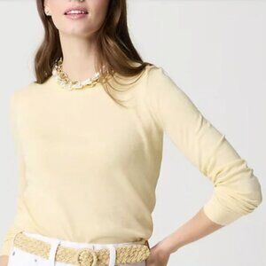 J.Crew Teddie Butter Yellow Sweater